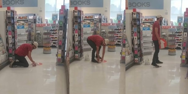 MALE KAREN Sandor Ligetfalvy "Shoppers Sticker Karen: